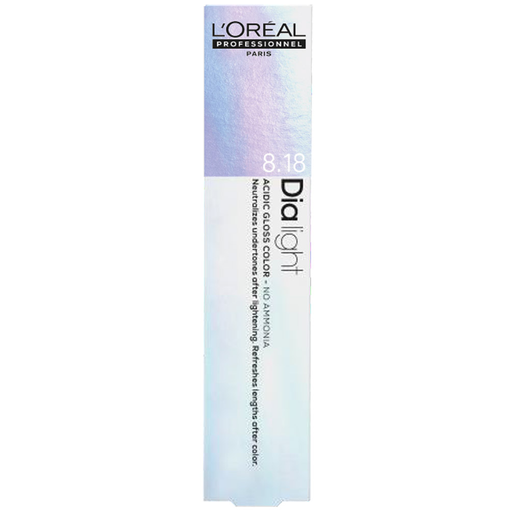 

Краска для волос L'Oreal Professionnel Dia light оттенок 8,18 50 мл, Блонд