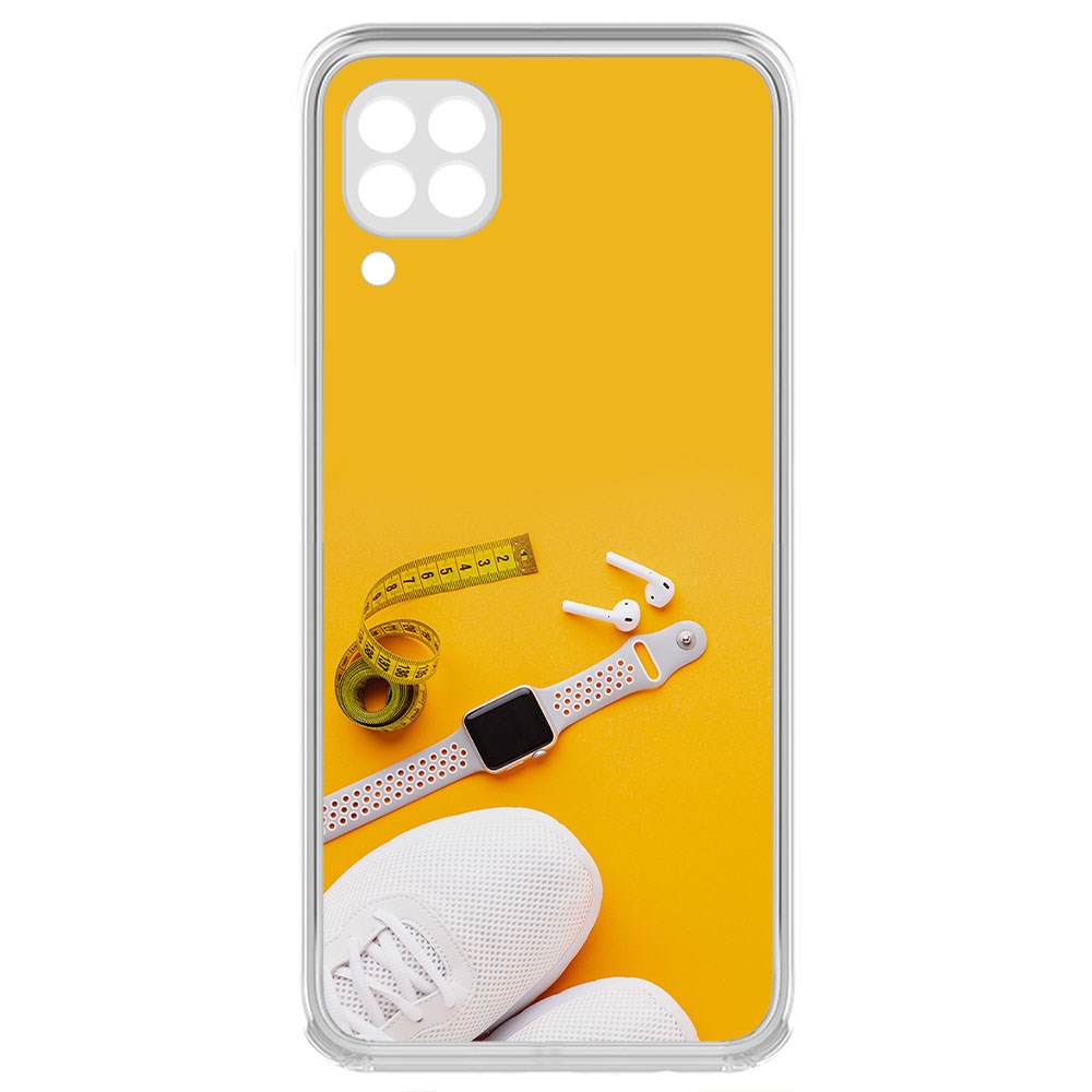 фото Чехол-накладка krutoff clear case кроссовки женские фитнес для huawei p40 lite