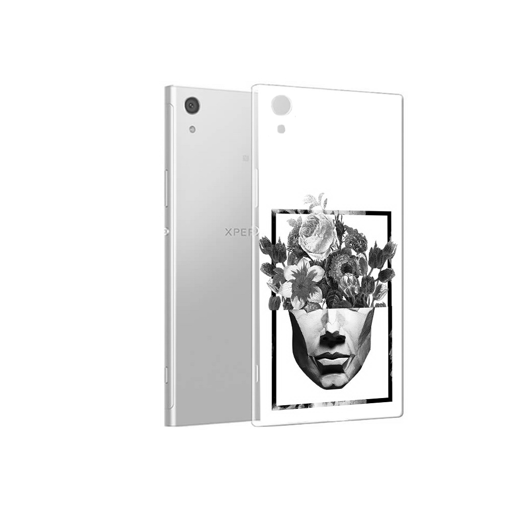 

Чехол MyPads Tocco для Sony Xperia XA1 черно белая ваза в абстракции (PT67093.240.678), Прозрачный, Tocco