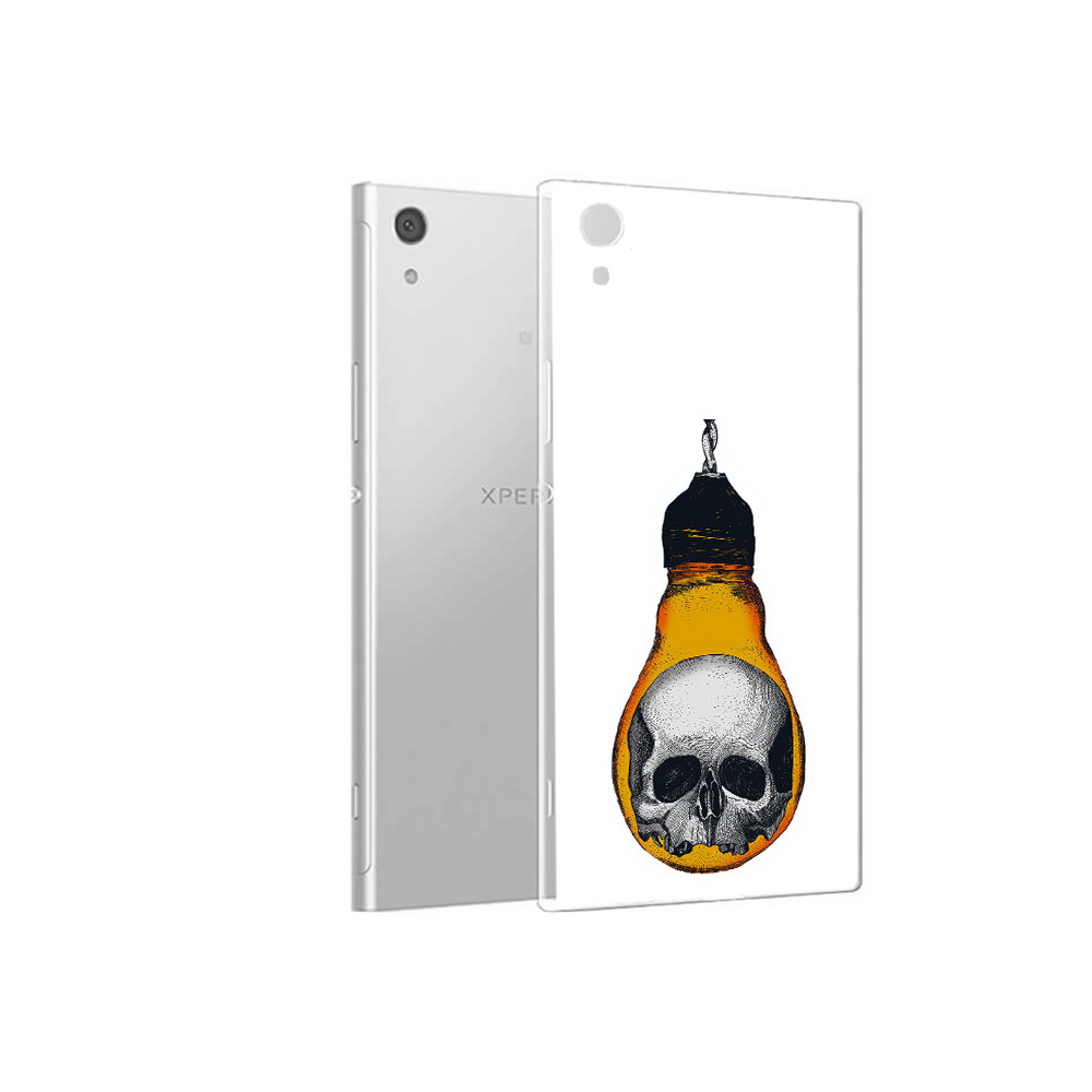 

Чехол MyPads Tocco для Sony Xperia XA1 череп в лампочке (PT67093.240.676), Прозрачный, Tocco