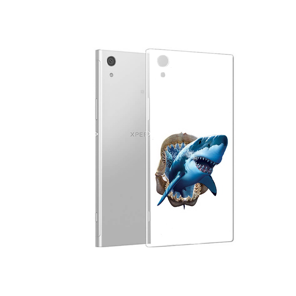 

Чехол MyPads Tocco для Sony Xperia XA1 челюсти (PT67093.240.675), Прозрачный, Tocco