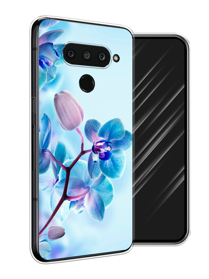 

Чехол Awog на LG V50 ThinQ "Голубая орхидея", Голубой;синий;фиолетовый, 83850-8