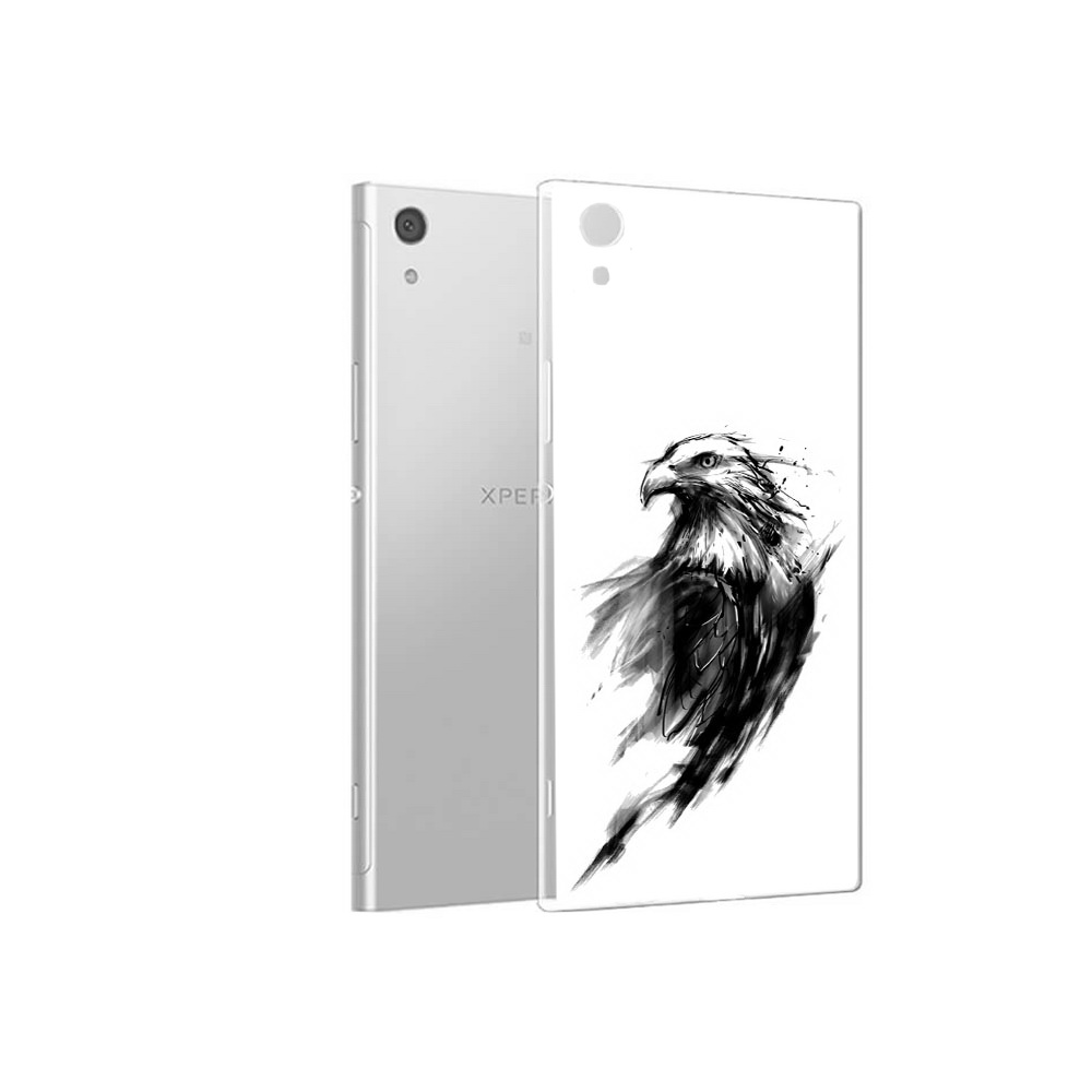 

Чехол MyPads Tocco для Sony Xperia XA1 чб птица (PT67093.240.670), Прозрачный, Tocco