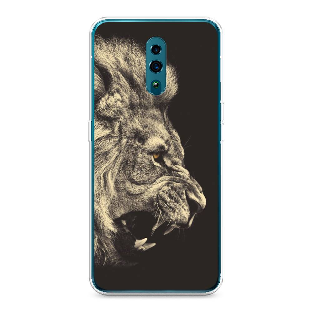 

Чехол Awog на Oppo Reno "Львиный рык 2", Разноцветный, 250750-1