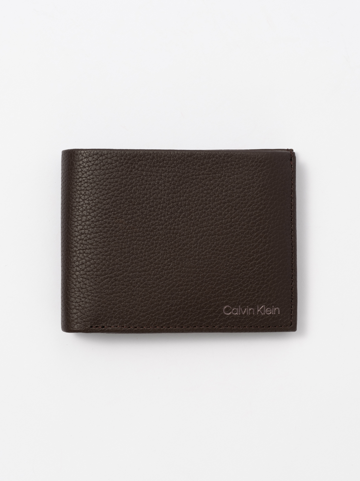 Портмоне мужское Calvin Klein K50K507969-BAW, коричневый, 9,5x12,8x2,5 см