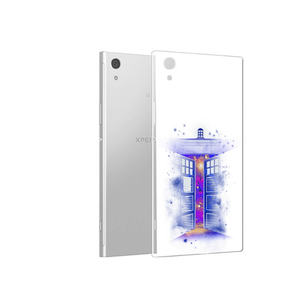 

Чехол MyPads Tocco для Sony Xperia XA1 фиолетовый уголок абстракция (PT67093.240.659), Прозрачный, Tocco