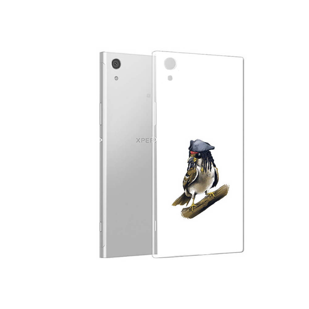

Чехол MyPads Tocco для Sony Xperia XA1 Джек воробей (PT67093.240.65), Прозрачный, Tocco