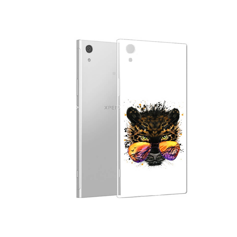 

Чехол MyPads Tocco для Sony Xperia XA1 тропический леопард (PT67093.240.649), Прозрачный, Tocco