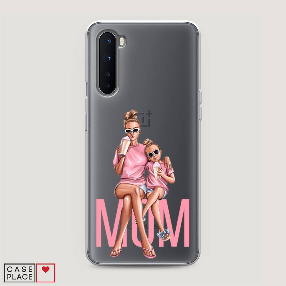 

Чехол Awog на OnePlus Nord / ВанПлас Nord "Lovely mom", Синий;бежевый;розовый, 151350-7