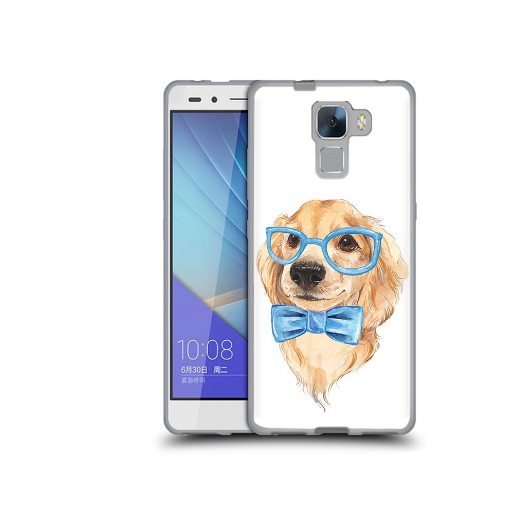 

Чехол MyPads Tocco для Honor 7 Собака интеллигент (PT28758.36.159), Прозрачный, Tocco