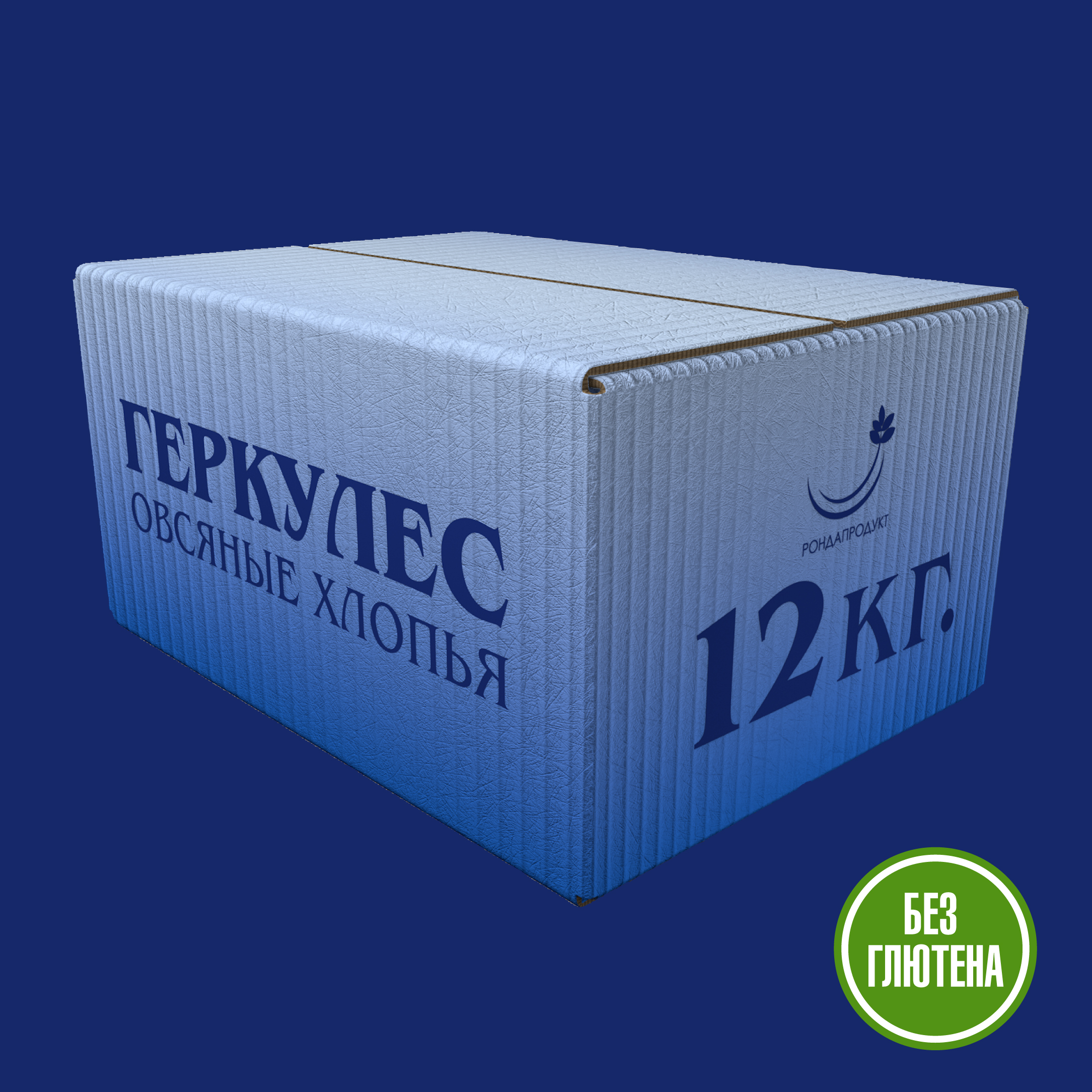

Хлопья Рондапродукт овсяные Геркулес, 12 кг, Геркулес