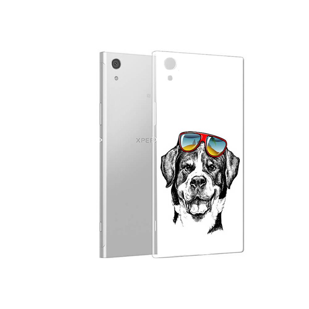 

Чехол MyPads Tocco для Sony Xperia XA1 счастливая собака (PT67093.240.631), Прозрачный, Tocco