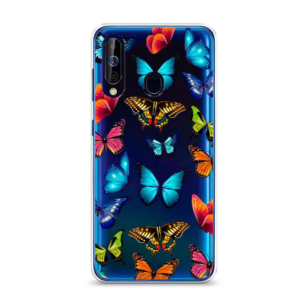 

Силиконовый чехол "Разные бабочки" на Samsung Galaxy A60, Разные бабочки