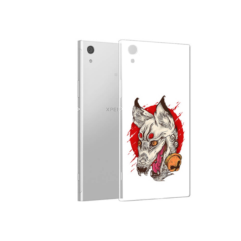 

Чехол MyPads Tocco для Sony Xperia XA1 страшная собака (PT67093.240.627), Прозрачный, Tocco