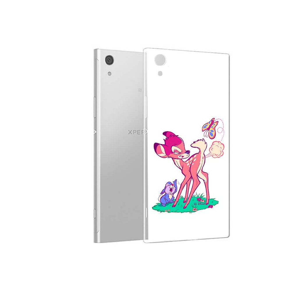 

Чехол MyPads Tocco для Sony Xperia XA1 смешной олененок (PT67093.240.610), Прозрачный, Tocco