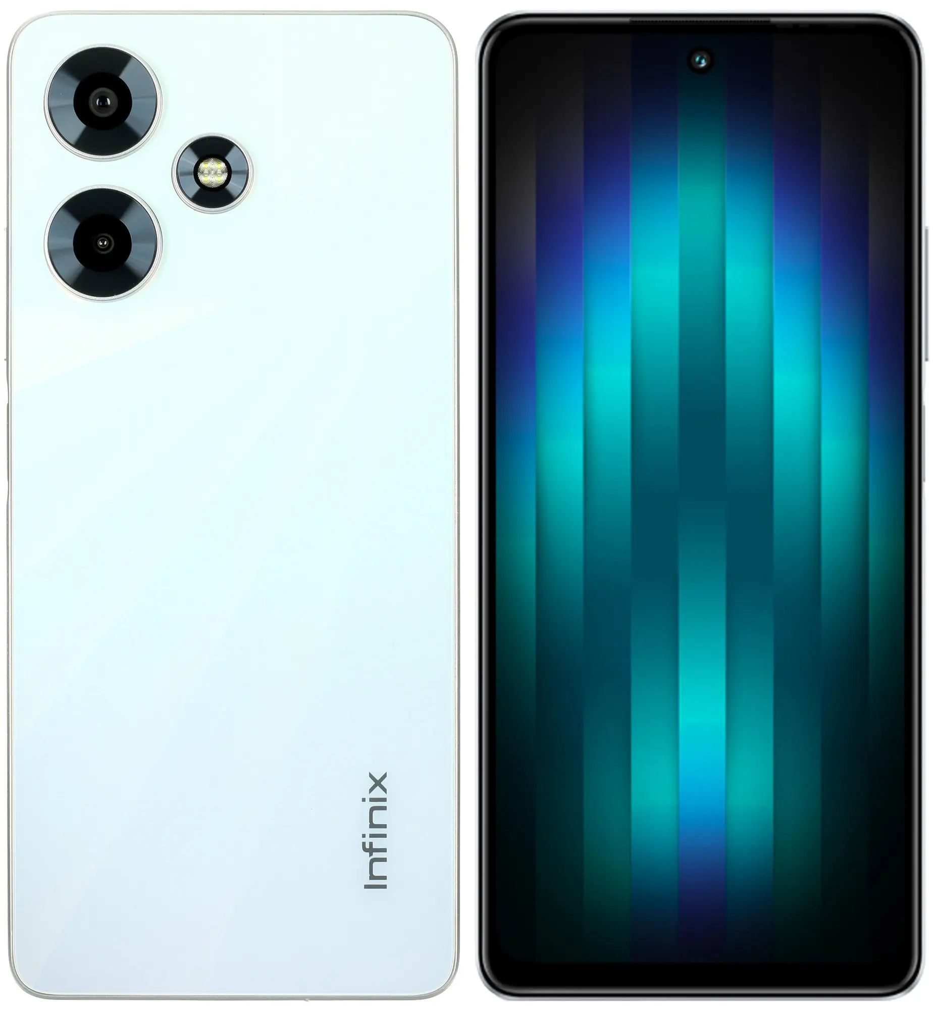 

Смартфон Infinix X6831 Hot 30 128Gb 8Gb белый моноблок 3G 4G