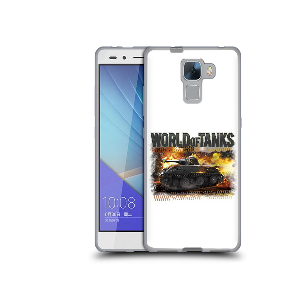 

Чехол MyPads Tocco для Honor 7 Мир танков-2 (PT28758.36.118), Прозрачный, Tocco