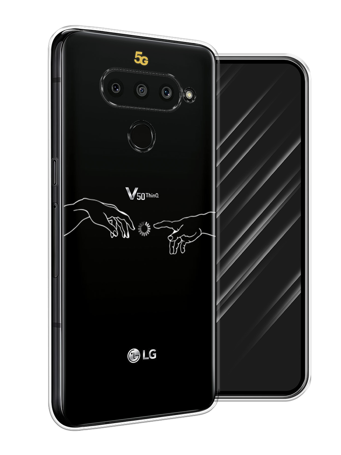 

Чехол Awog на LG V50 ThinQ "Загрузка творения", Белый;серый;прозрачный, 83850-10