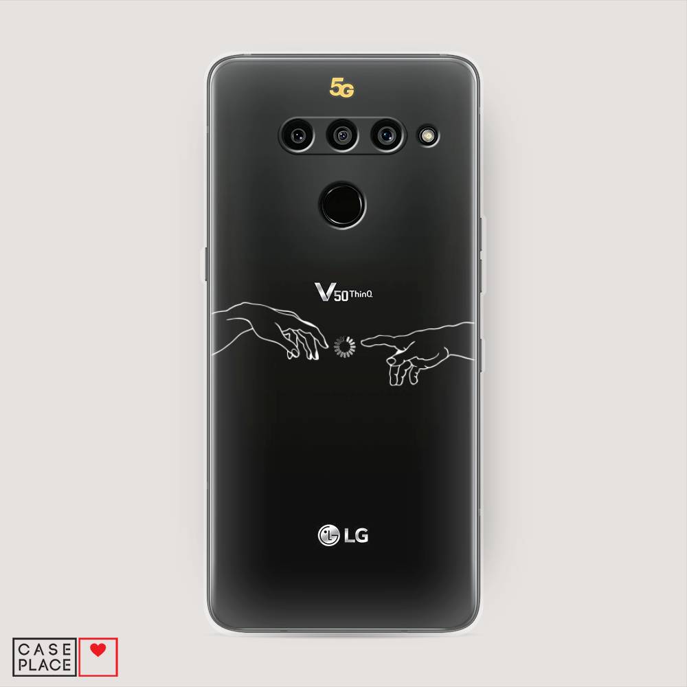 фото Чехол awog "загрузка творения" для lg v50 thinq