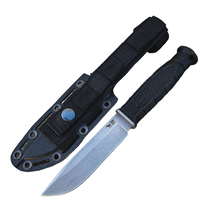 Тактический нож SARO ФИНСКИЙ Х12МФ, ножны ABS