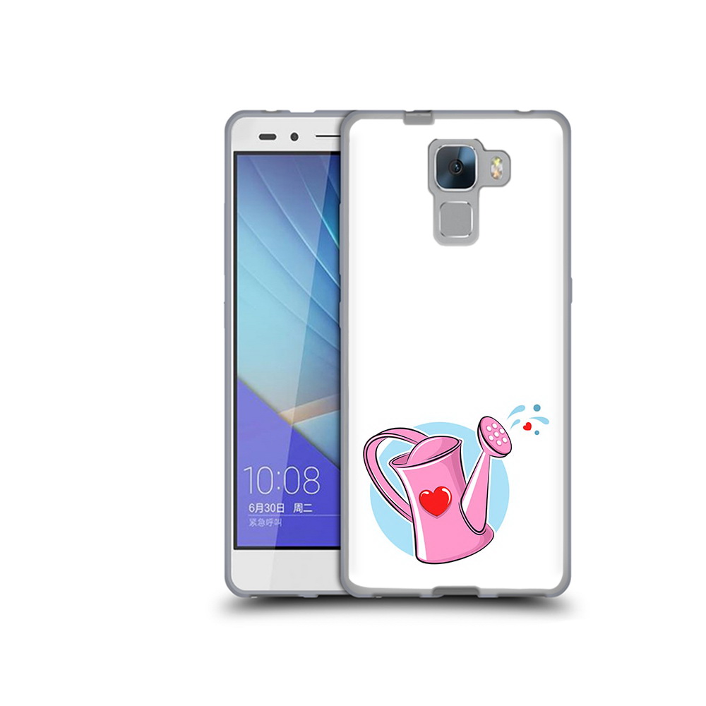 

Чехол MyPads Tocco для Honor 7 Лейка любви 14 февраля (PT28758.36.103), Прозрачный, Tocco