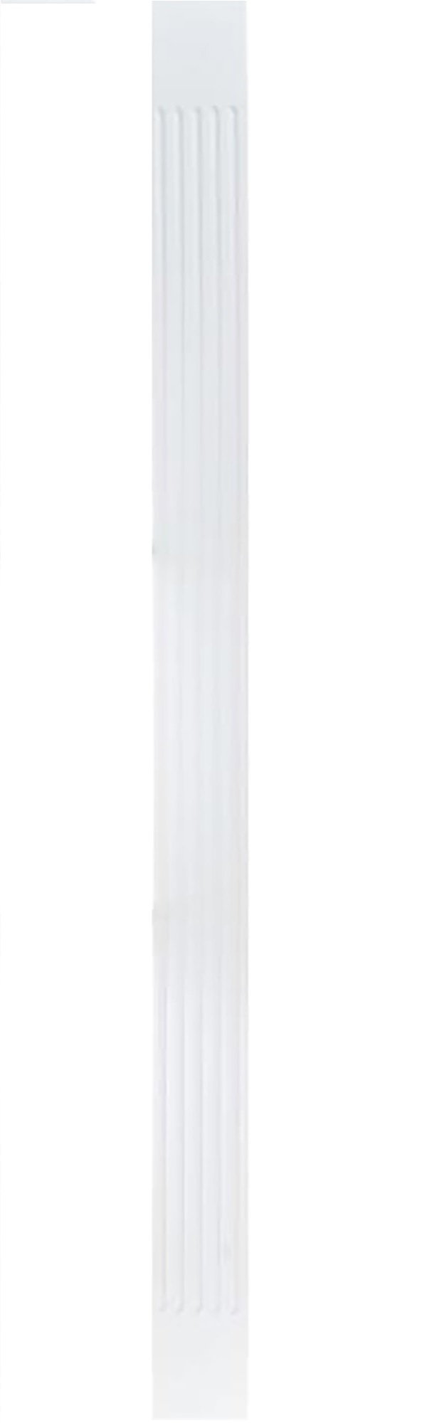 

Пилястра Decomaster DK 82210 2000х142х15 мм белая, Белый