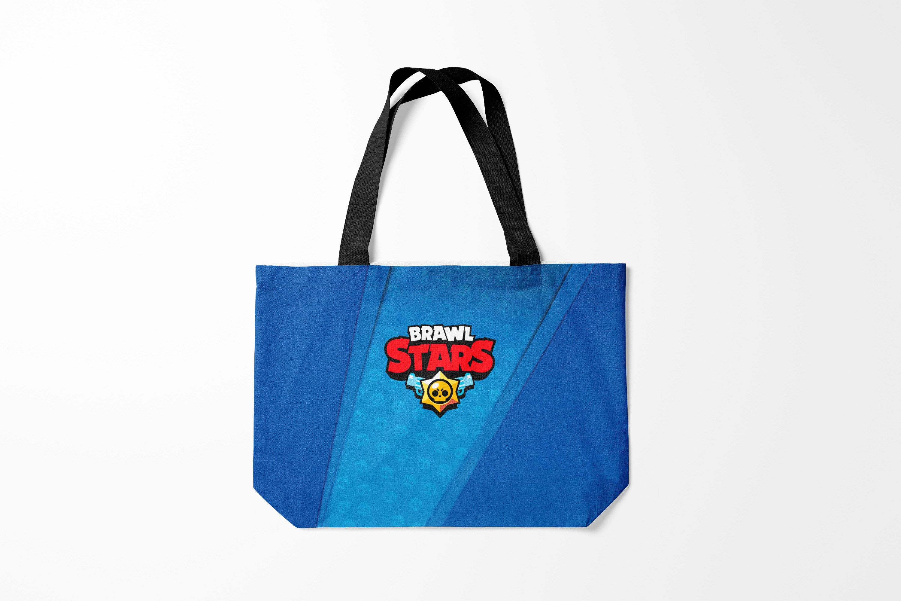 

Сумка шoппер унисекс Burnettie Brawl Stars, черный; зеленый, Brawl Stars