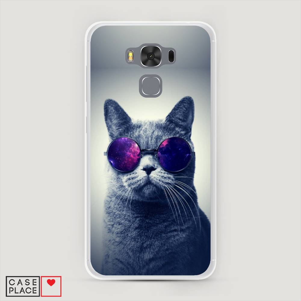 

Чехол Awog на Asus Zenfone 3 Max ZC553KL "Космический кот", Красный, 40950-1