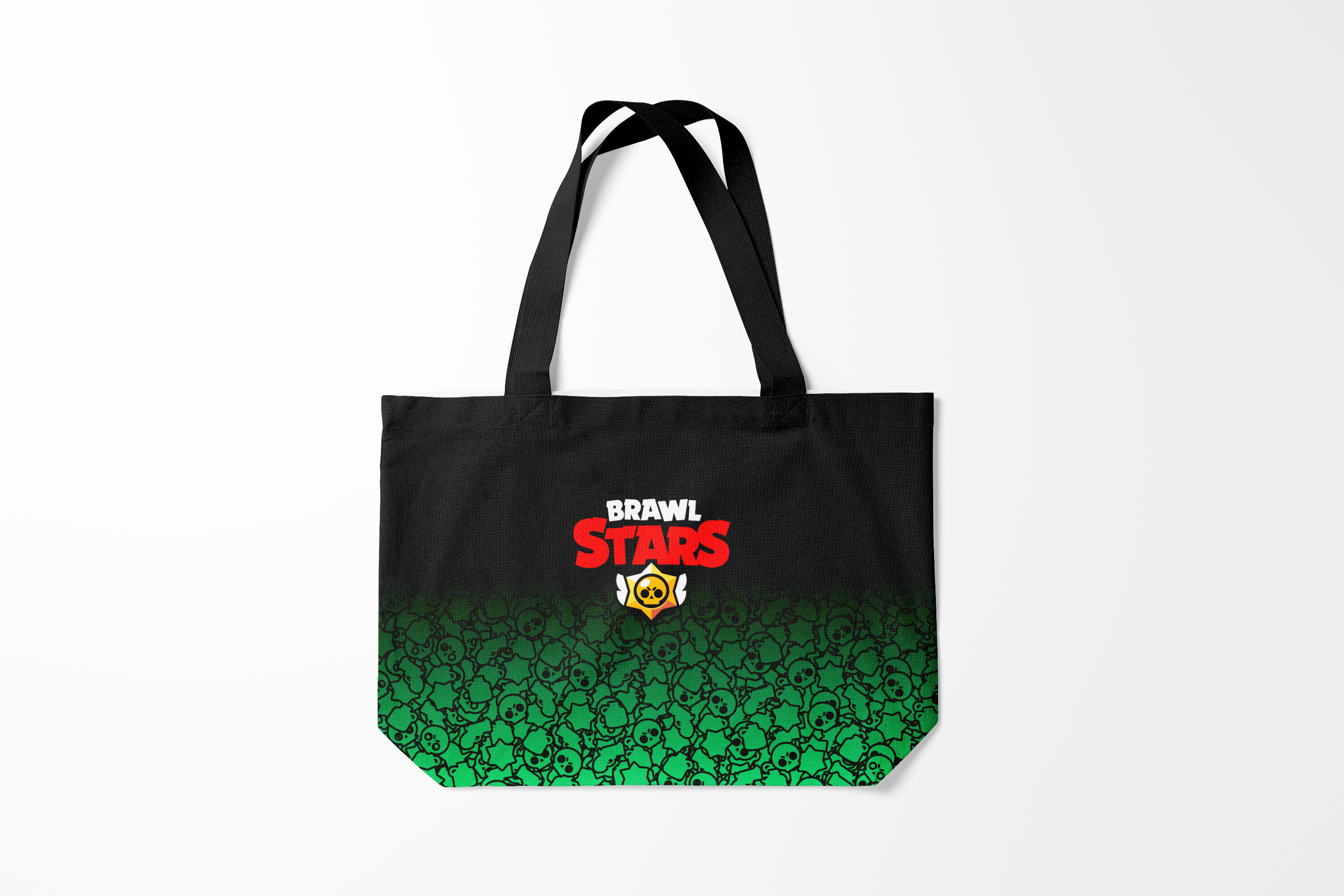

Сумка шoппер унисекс Burnettie Brawl Stars, голубой, Brawl Stars