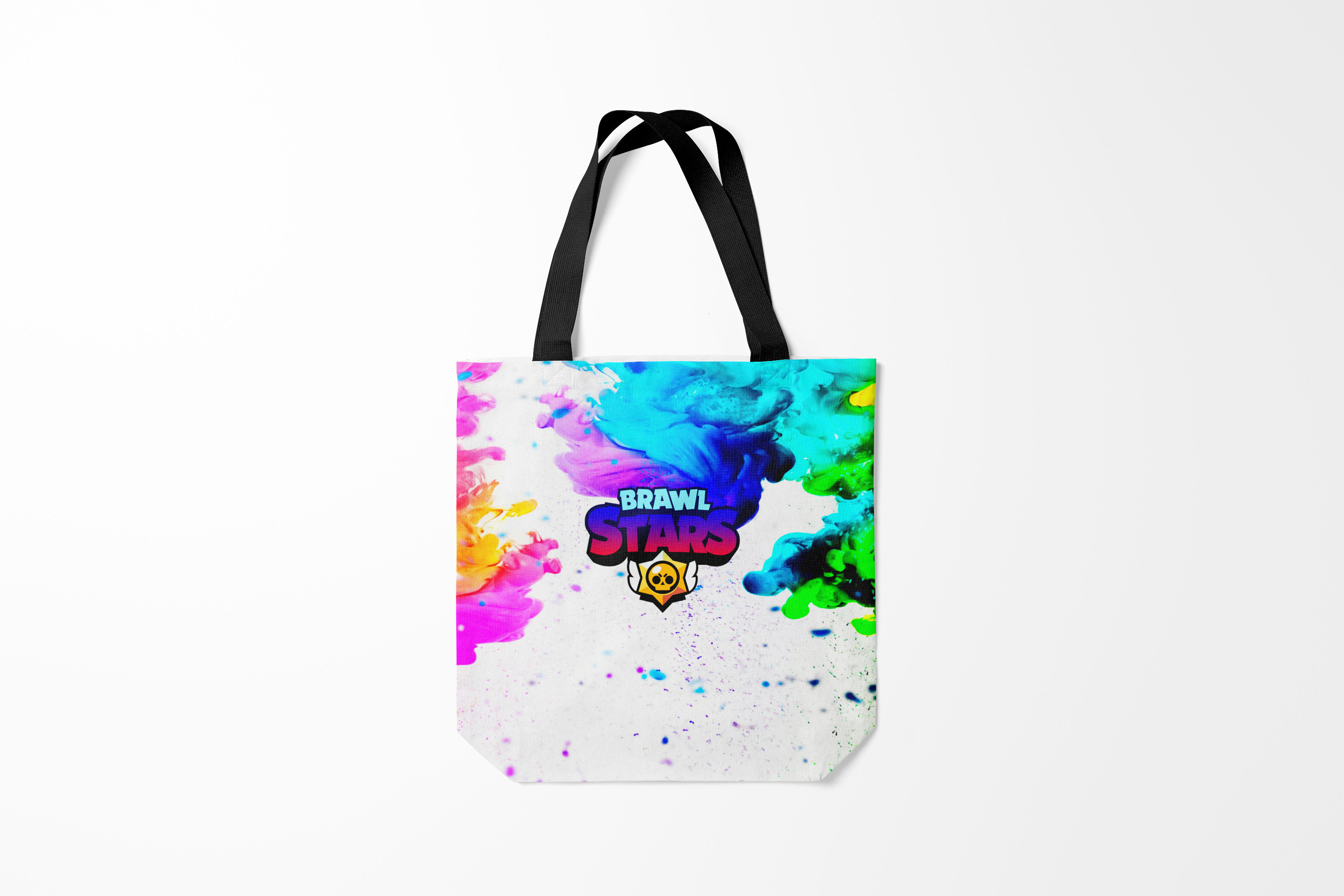 

Сумка шoппер унисекс Burnettie Brawl Stars, белый, Brawl Stars