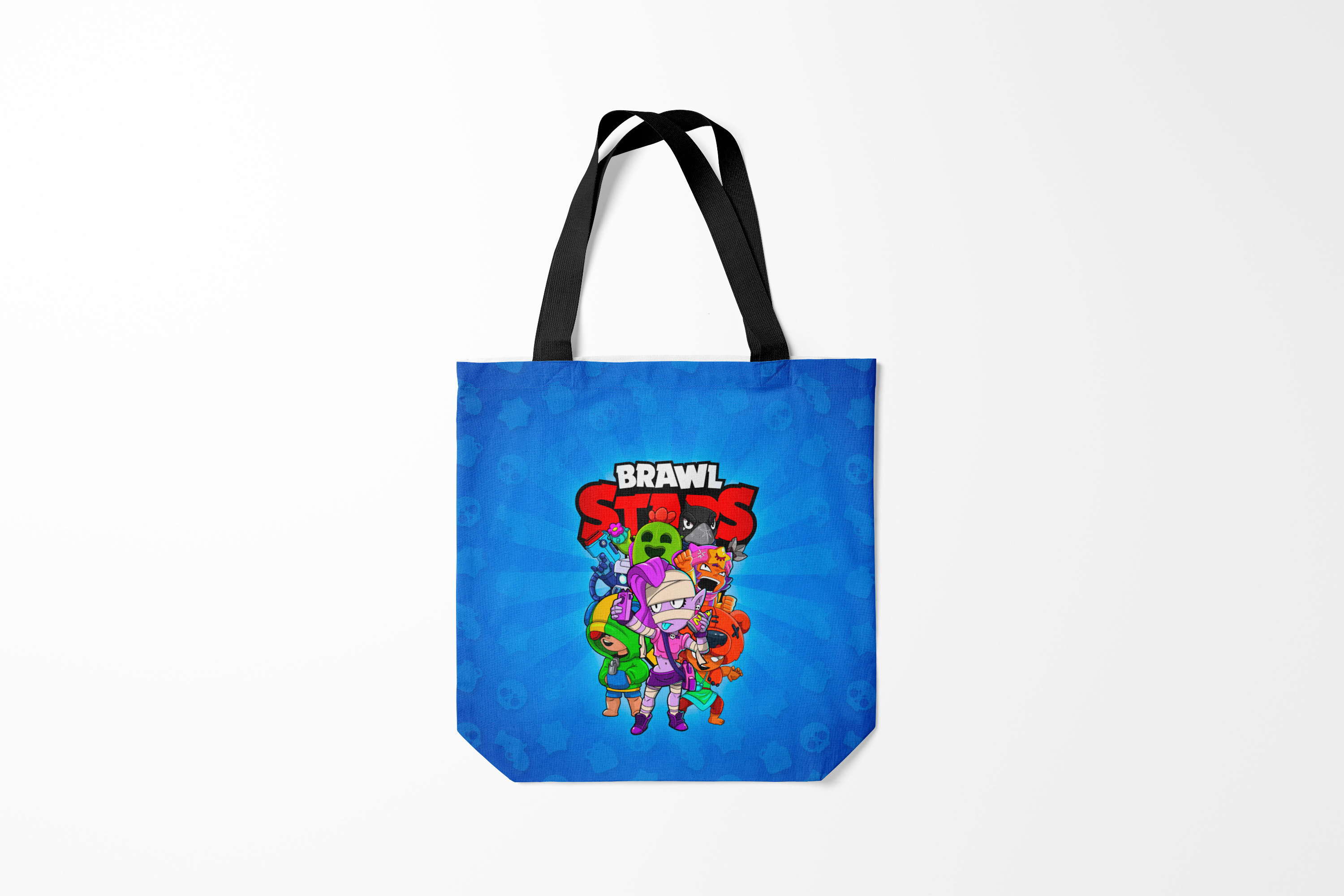 

Сумка шoппер унисекс Burnettie Brawl Stars, розовый, Brawl Stars