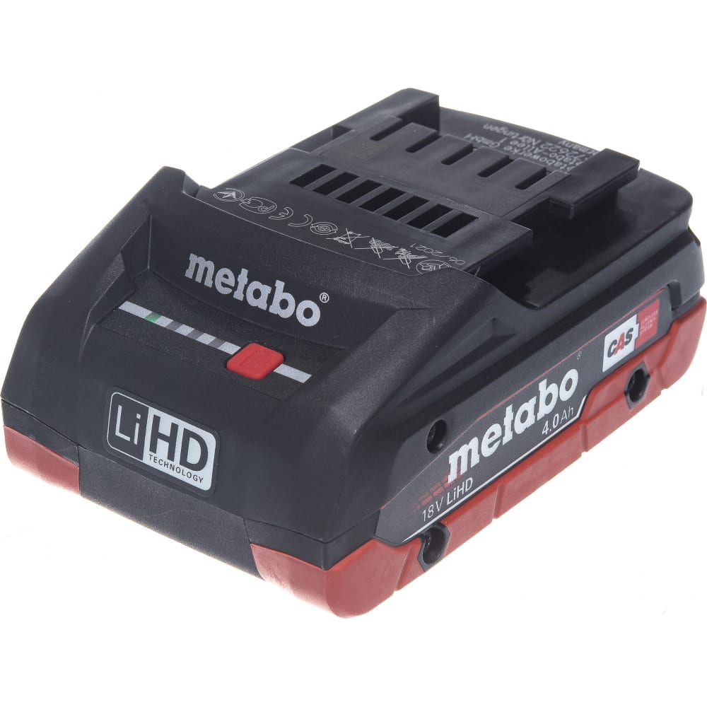 Metabo Аккумулятор LiHD 18В 4.0 Ач 625367000