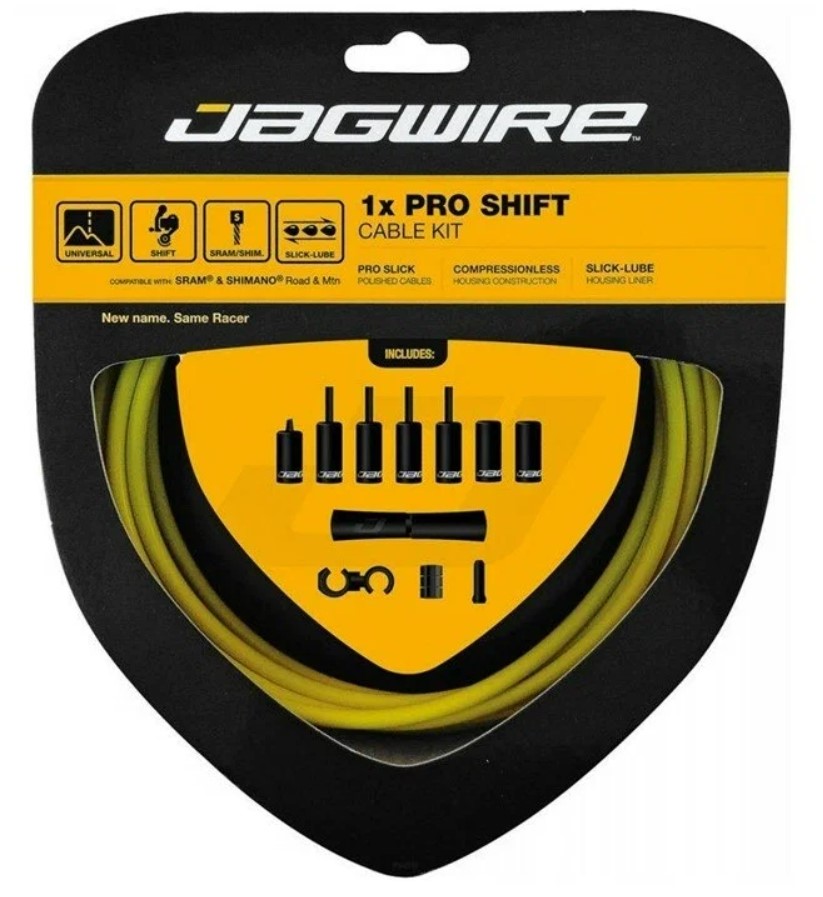 

Комплект JAGWIRE Pro Shift Cable Kit желт., Желтый