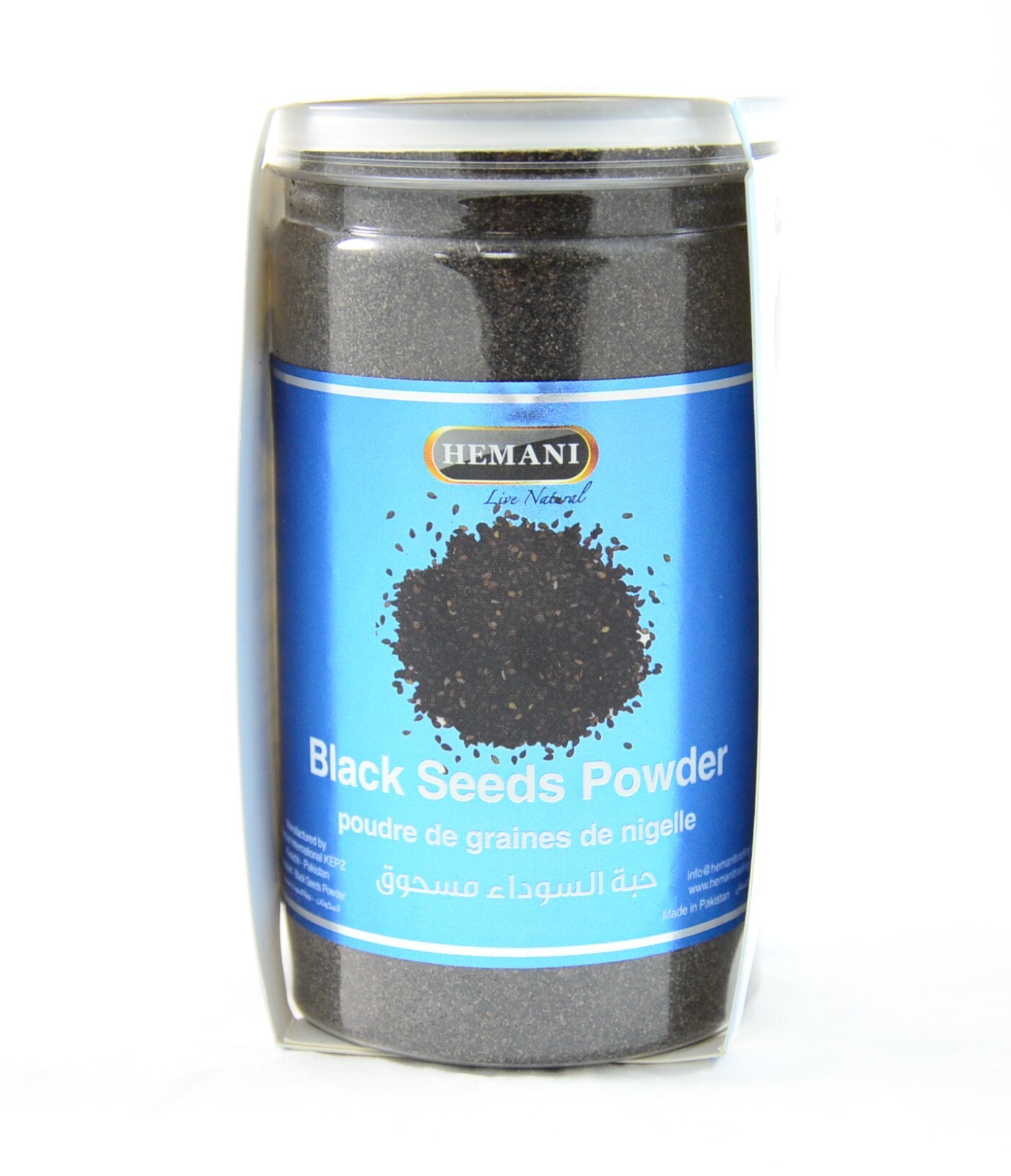 Порошок семян чёрного тмина Hemani Black Seeds Powder 200 г 590₽