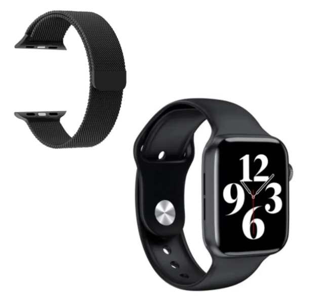 фото Смарт часы smart watch x22 с дополнительным браслетом milano, черный kuplace