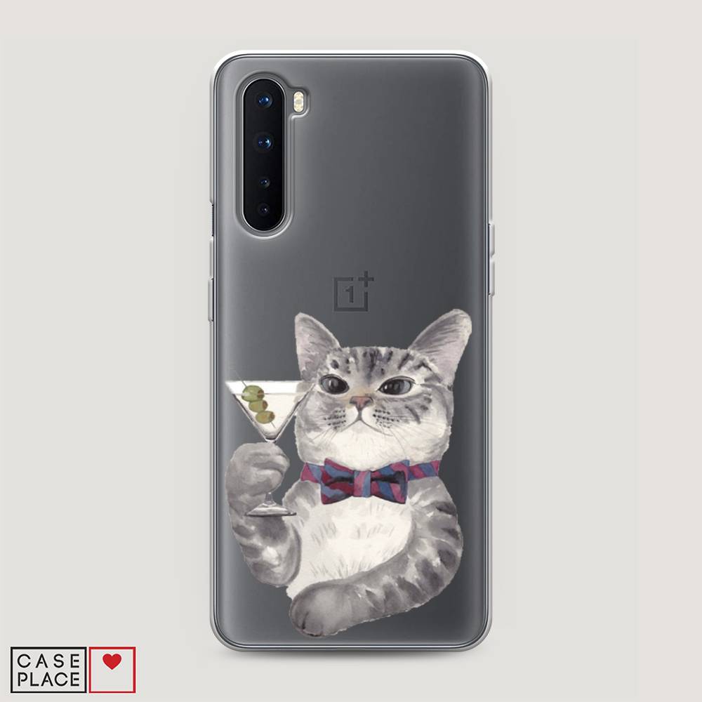 

Чехол Awog "Кот джентльмен" для OnePlus Nord