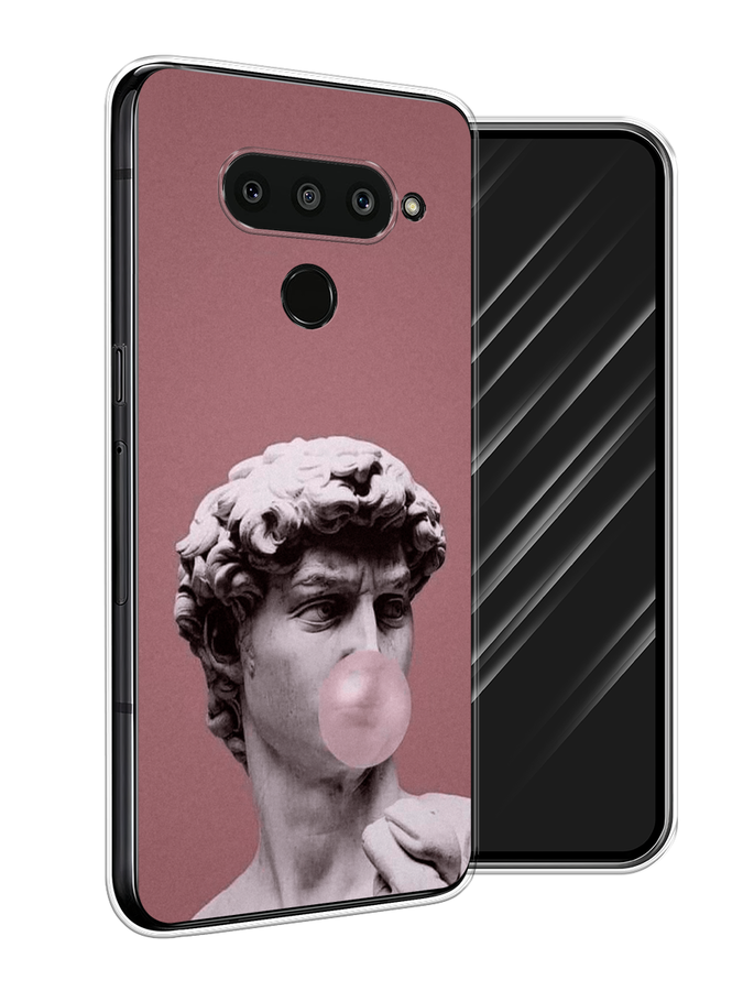 

Чехол Awog на LG V50 ThinQ "Modern David", Синий, 83850-9