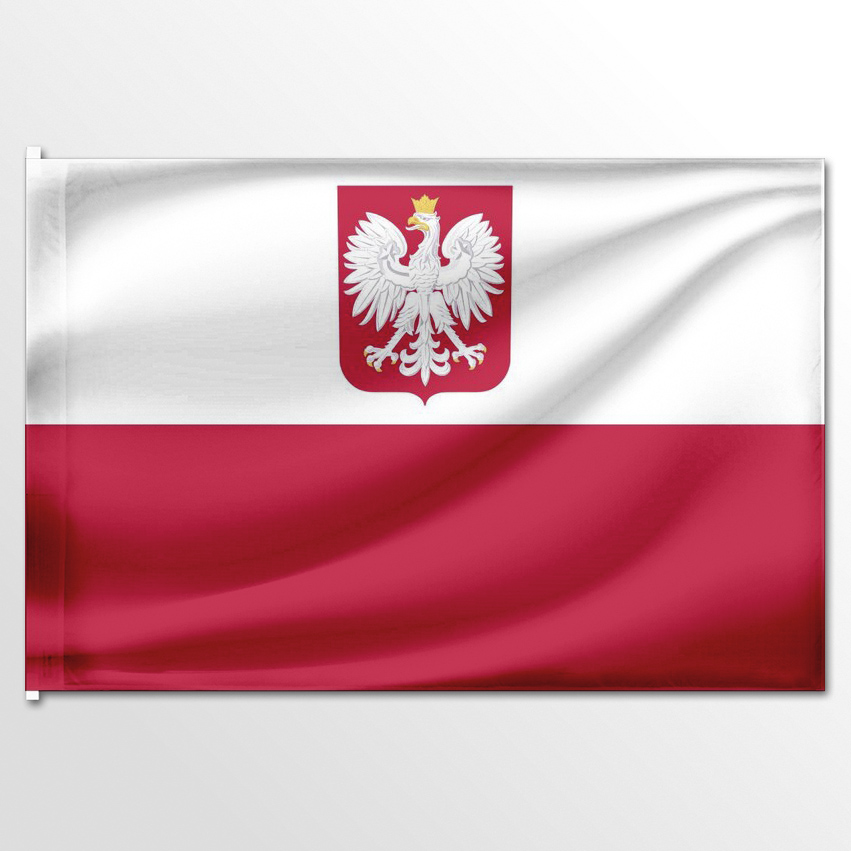 

Флаг ЦТП ФЕНИКС Польши с гербом 135x90 см, 8214-135x90