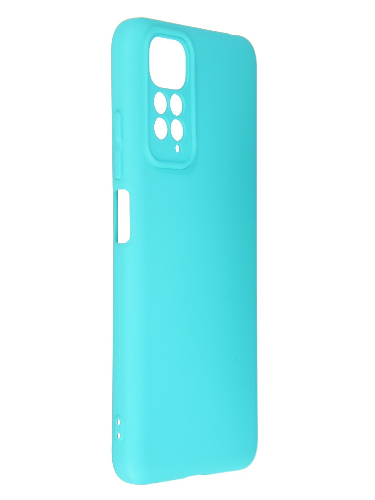 фото Чехол neypo для xiaomi redmi note 11/ note 11s silicone case 2.0mm turquoise nsc49510