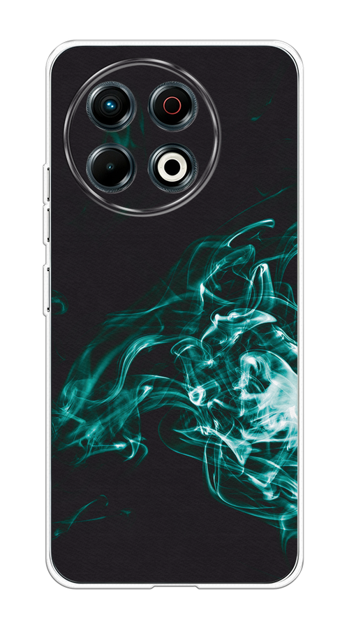 

Чехол на Tecno Spark 30 Pro Дым, Бирюзовый;черный;голубой, 309850-1