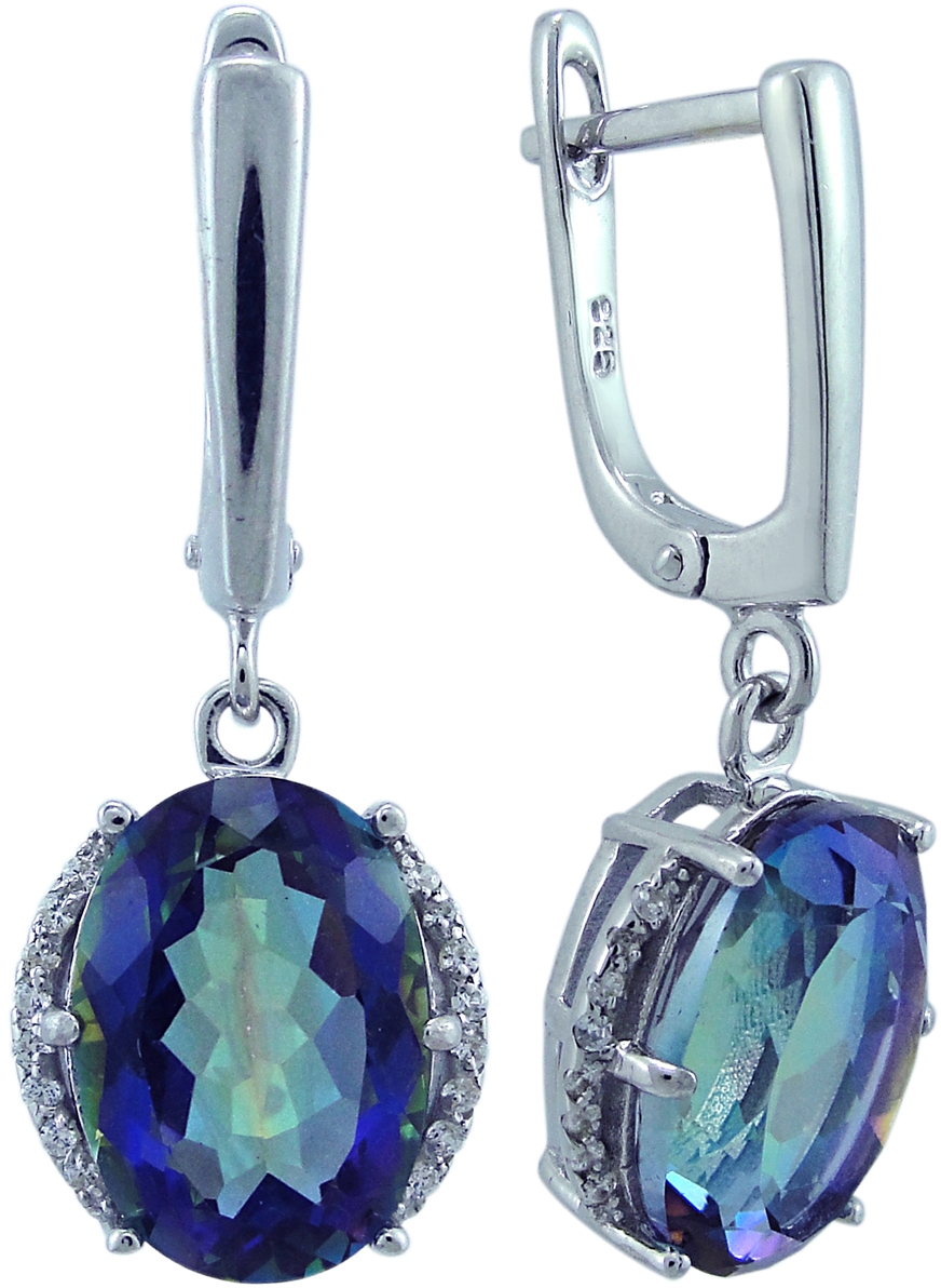 

Серьги из серебра с кварцем Balex Jewellery 2405937635, 2405937635