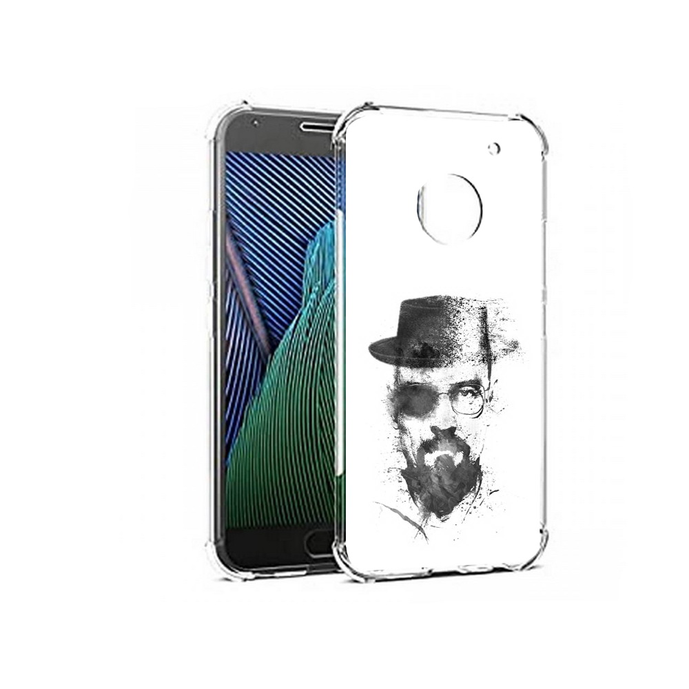 

Чехол MyPads Tocco для Motorola Moto G5 загадочный человек (PT67504.367.347), Прозрачный, Tocco