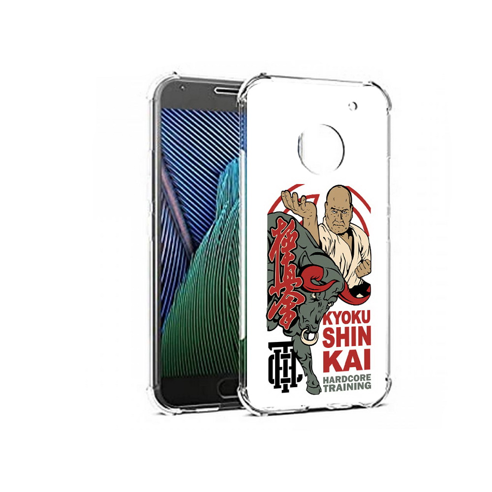 

Чехол MyPads Tocco для Motorola Moto G5 единоборства рисунок (PT67504.367.343), Прозрачный, Tocco