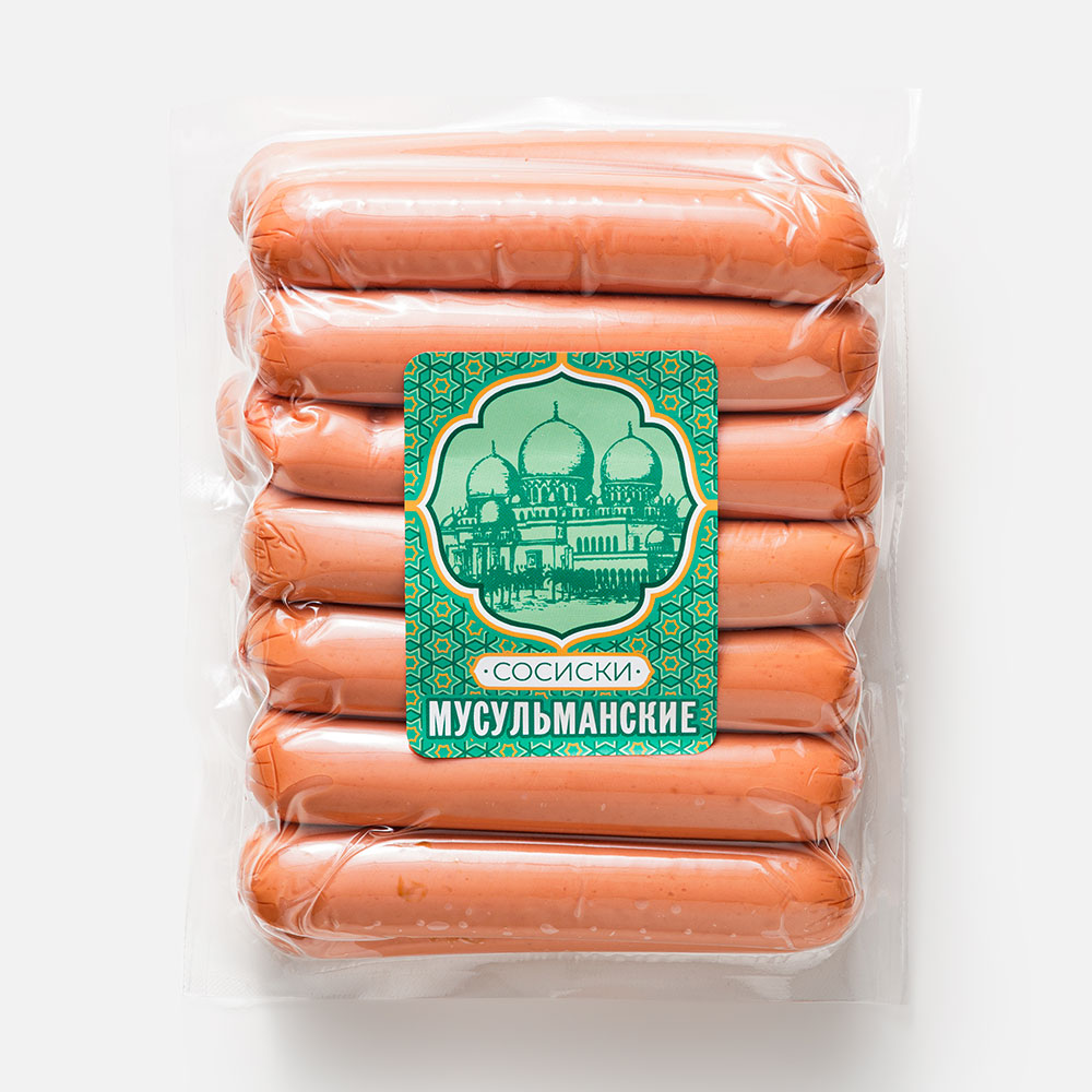 

Сосиски Карамышев мусульманские, 700 г