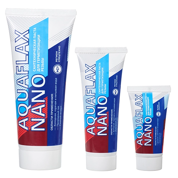 Уплотнительная паста 30г AQUAFLAX nano паста сантехническая aquaflax nano 30 г