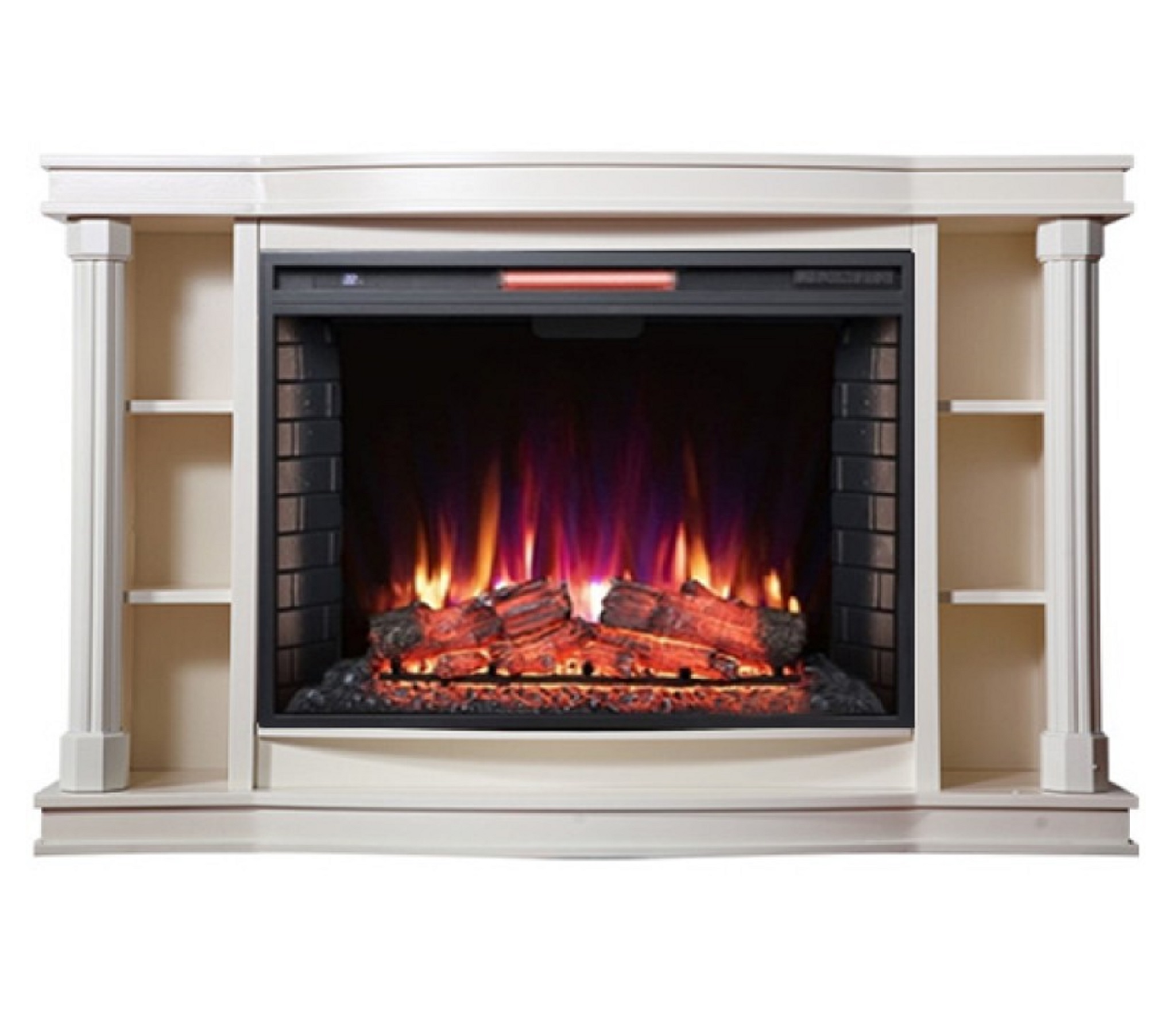 Электрический камин Inter Flame Грейс (Темный Дуб) с очагом Foton 36