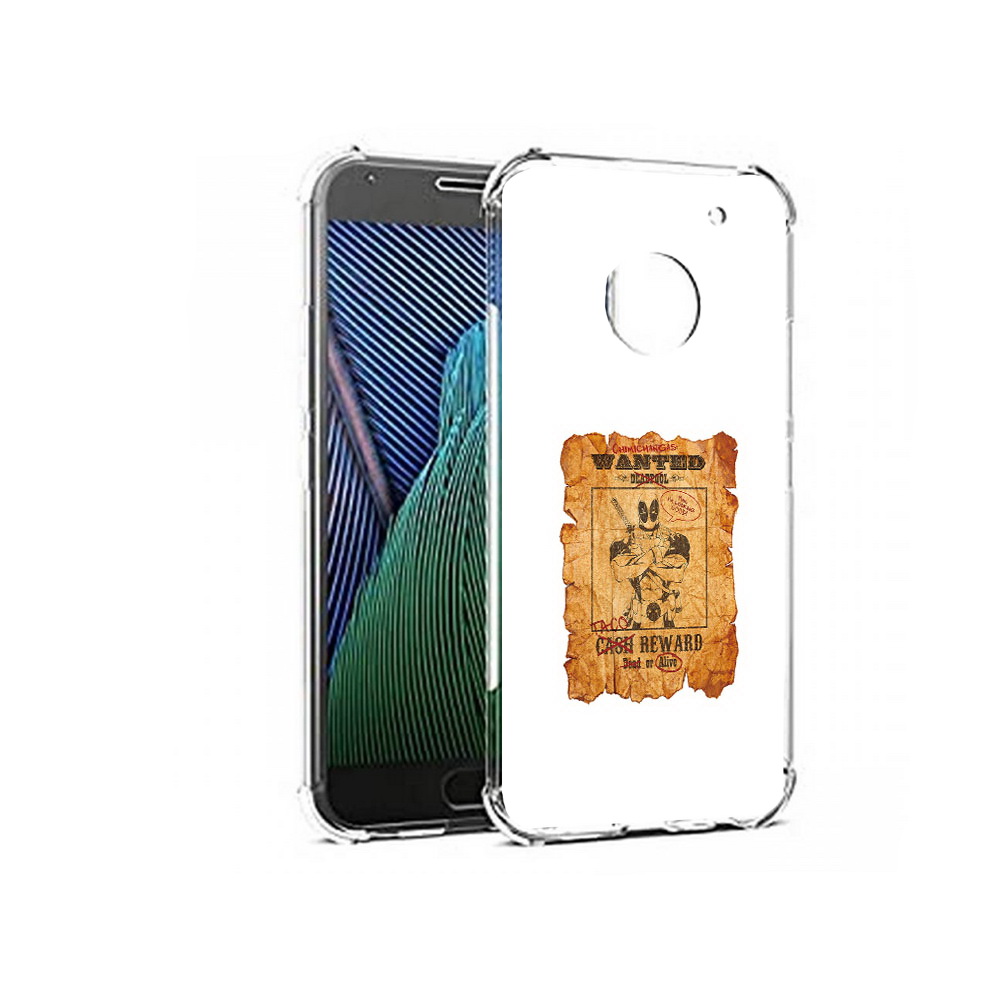 

Чехол MyPads Tocco для Motorola Moto G5 дедпул (PT67504.367.317), Прозрачный, Tocco