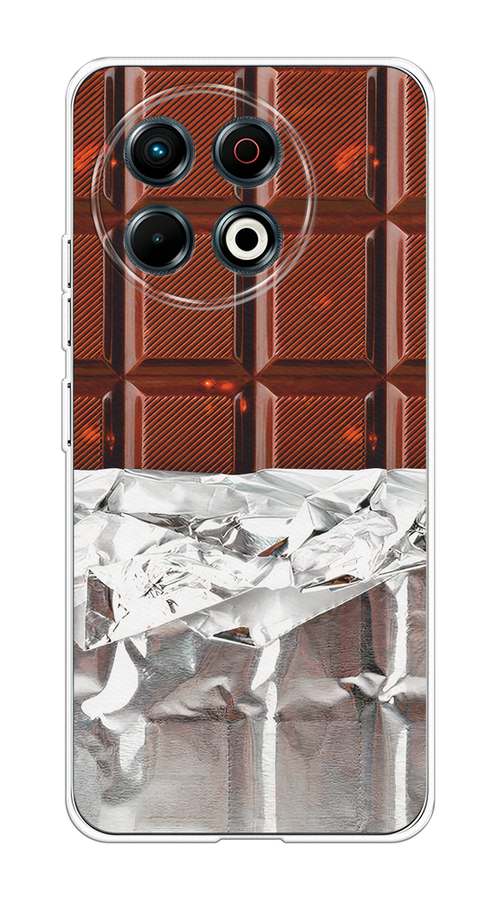 

Чехол на Tecno Spark 30 Pro Шоколад в обертке, Коричневый, 309850-1