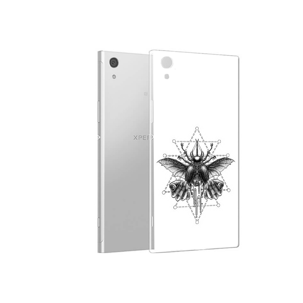 

Чехол MyPads Tocco для Sony Xperia XA1 скарабей (PT67093.240.601), Прозрачный, Tocco