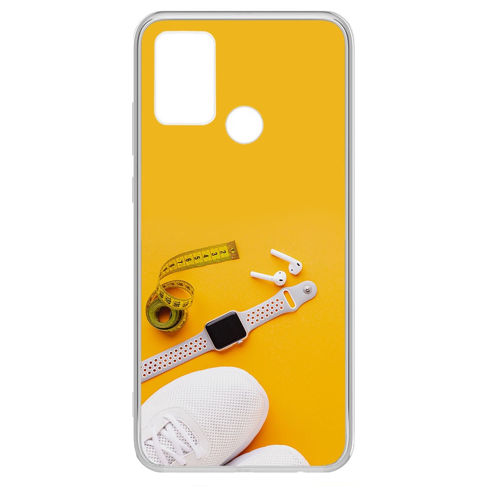 фото Чехол-накладка krutoff clear case кроссовки женские фитнес для honor play 9a